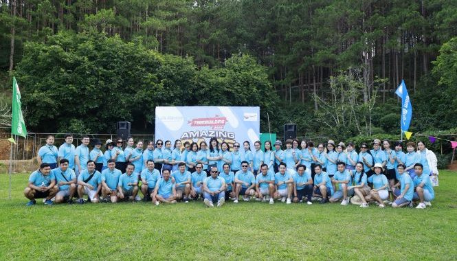 Tổ chức team building Công Ty ALLEVIARE