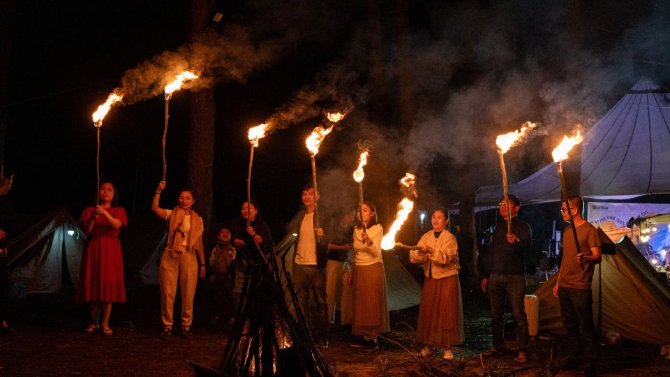 Chương trình lửa trại tại Hồ Tuyền Lâm - Đà Lạt