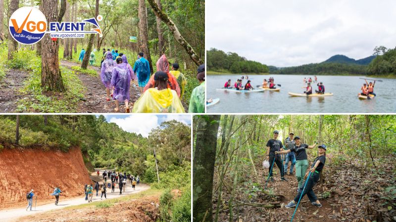 Du lịch team building mạo hiểm tại Đà Lạt