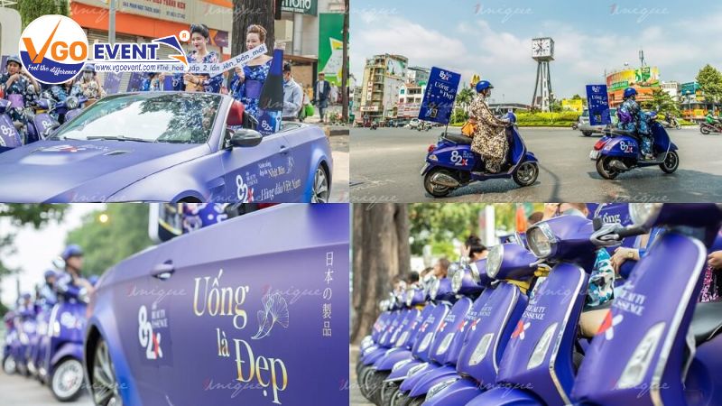 Chạy xe đạp quảng cáo cực kỳ hiệu quả
