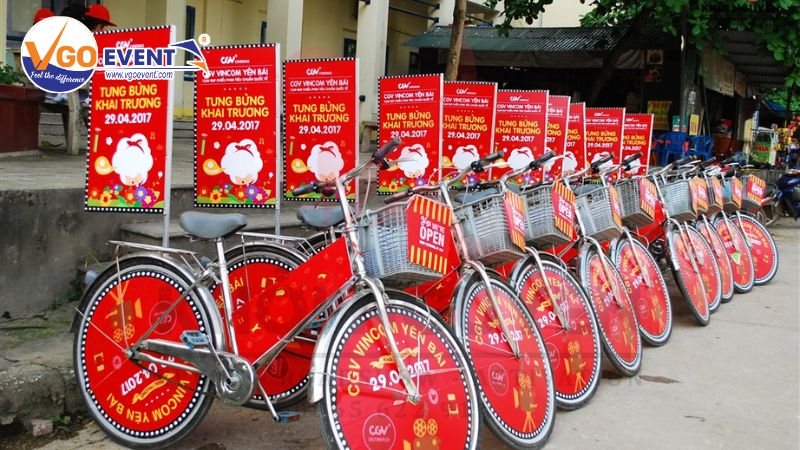 Chạy xe đạp quảng cáo là một giải pháp tối ưu cho các doanh nghiệp