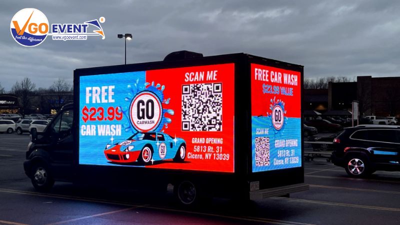 Roadshow màn hình LED di động cực đẹp