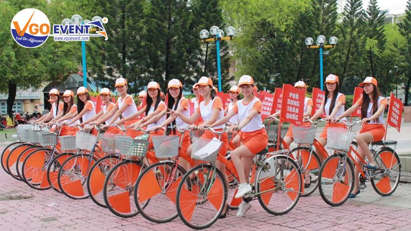 Roadshow xe đạp thân thiện với môi trường
