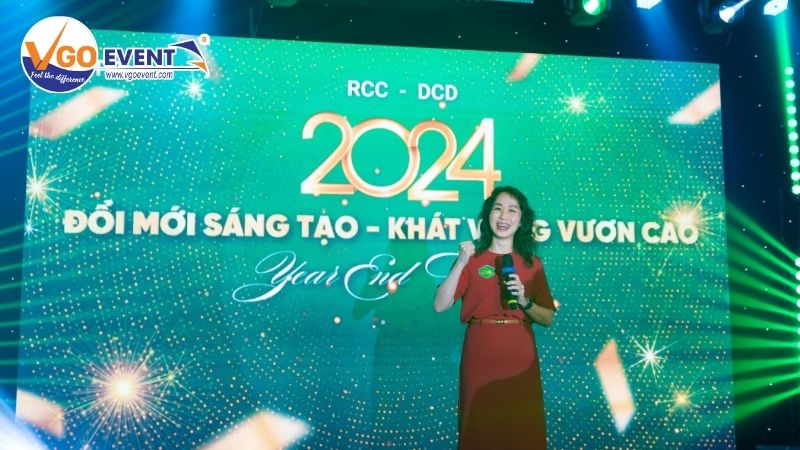 Ban lãnh đạo phát biểu định hướng năm mới tại YEP