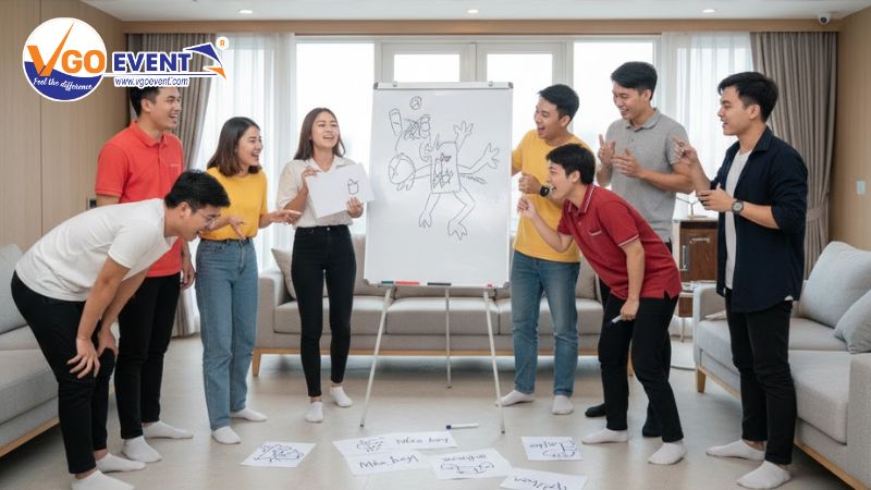 Vẽ tiếp sức
