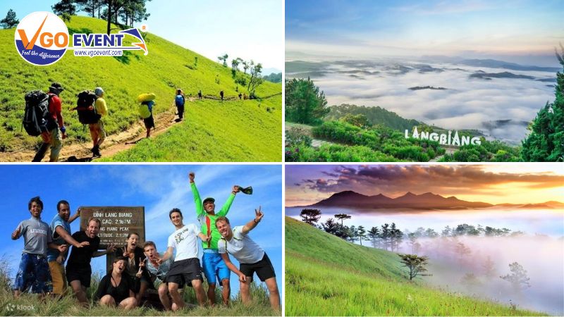 Leo núi Langbiang Đà Lạt