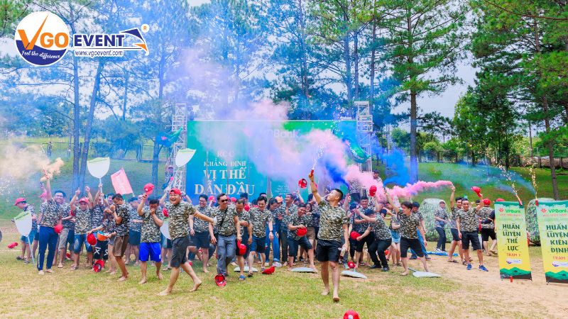 Team Building giúp gắn kết nhân sự