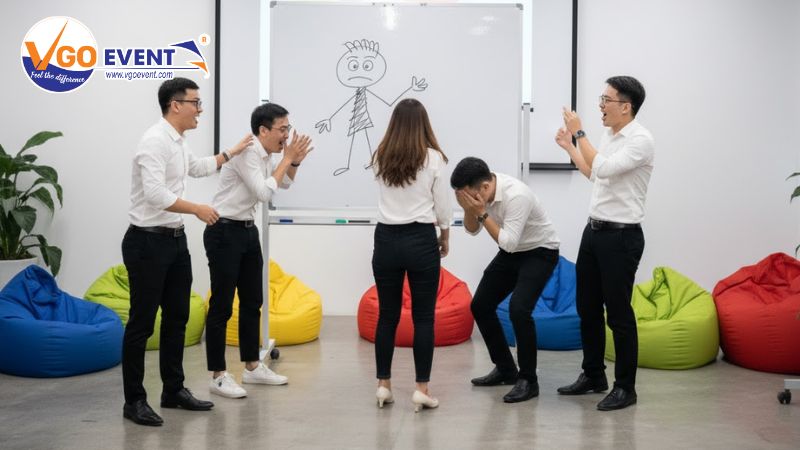 Họa sĩ tài ba là trò chơi Teambuilding trí tuệ