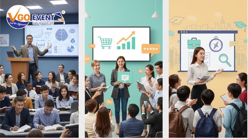 Các loại hội thảo phổ biến hiện nay