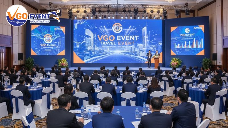 Không gian chuyên nghiệp tại hội nghị