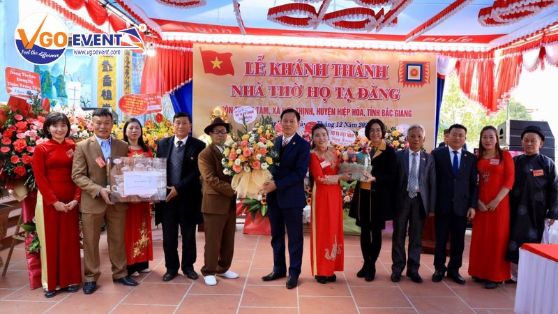 Tổ chức sự kiện khánh thành nhà thờ