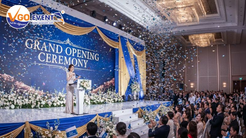 Kịch bản tổ chức sự kiện khai trương trang trọng