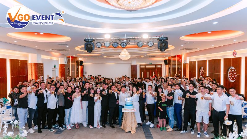 Chương trình Gala Dinner được đầu tư bài bản do VGO tổ chức