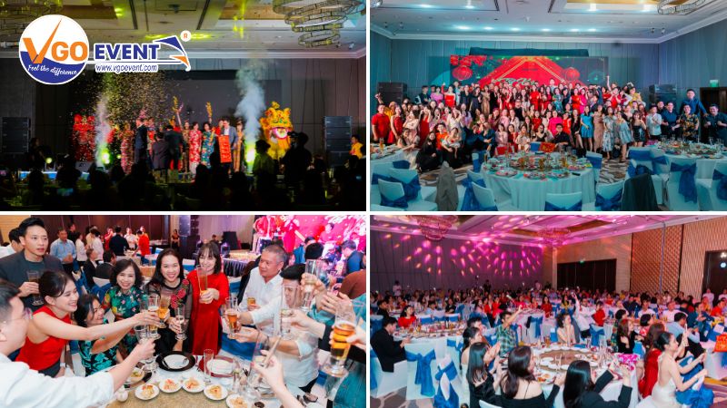 Tiệc tất niên công ty cực sôi động