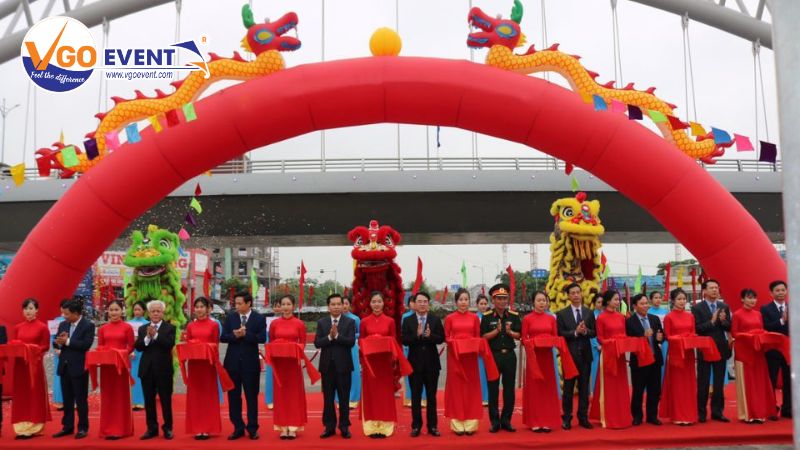 Lễ khánh thành đánh dấu công trình