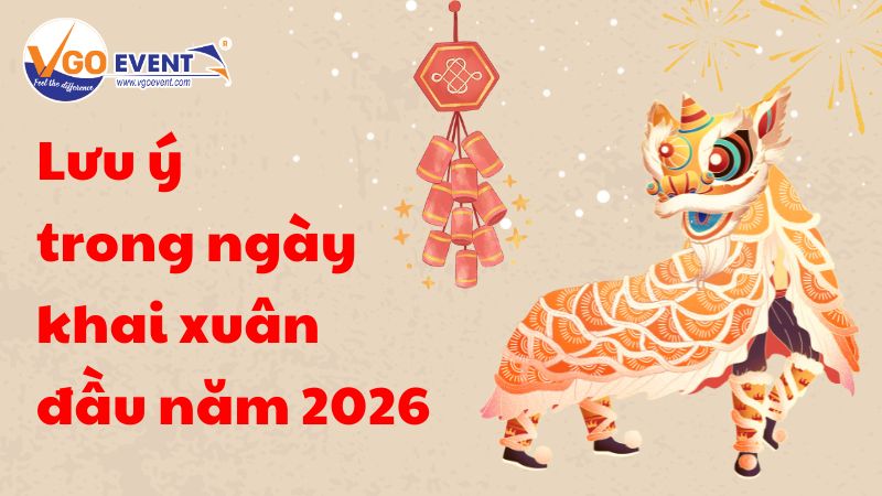 Những lưu ý trong ngày lễ khai xuân đầu năm
