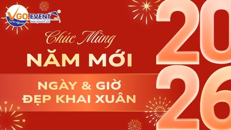 Ngày đẹp khai xuân 2026 theo khung giờ tốt