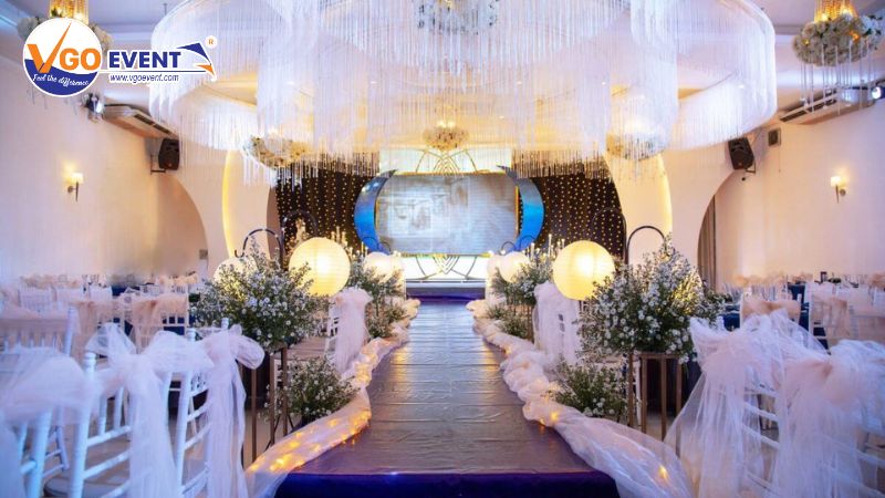 Trung tâm tiệc cưới Bình Thạnh nổi bật là Aqua Palace Convention Center