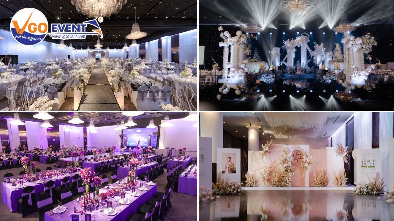 Sảnh tiệc của Gala Center thanh lịch