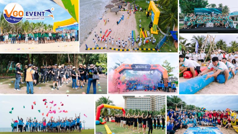Một số chương trình Team Building do VGO triển khai cho doanh nghiệp
