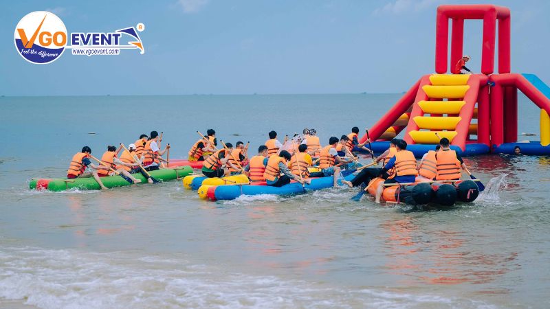 Tổ chức Teambuilding trên biển Phan Thiết