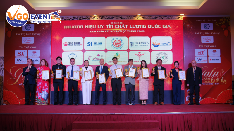 VGO được vinh danh “Thương hiệu Uy tín Chất lượng Quốc gia”