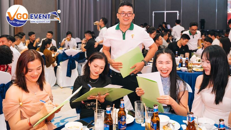 Gala Dinner là hoạt động quan trọng giúp tăng kết nối và gắn kết nội bộ