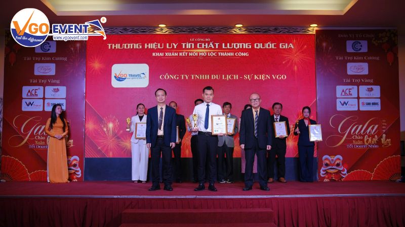 VGO được vinh danh trong Top 10 Doanh nghiệp Lữ hành & Du lịch Tiêu biểu Quốc gia