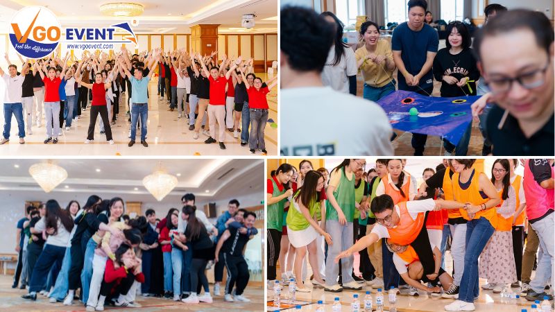 VGO tổ chức TeamBuilding trong nhà 