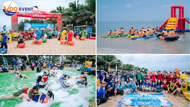 VGO tổ chức Teambuilding cho đoàn Frico tại Phan Thiết