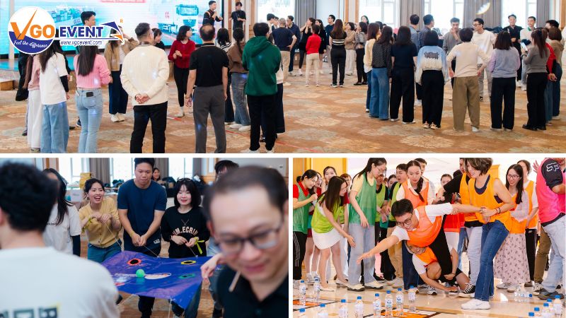 VGOEvent tổ chức Indoor Team Building cùng công ty OOCL
