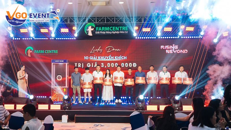 Lucky draw giúp khuấy động không khí chương trình hơn