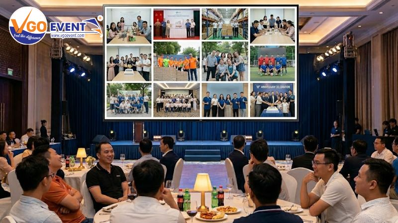Video tái hiện hành trình phát triển trong dịp kỷ niệm 10 năm thành lập công ty