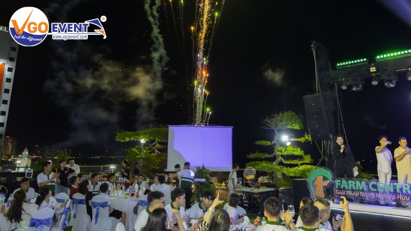 Countdown tại chương trình kỷ niệm thành lập công ty