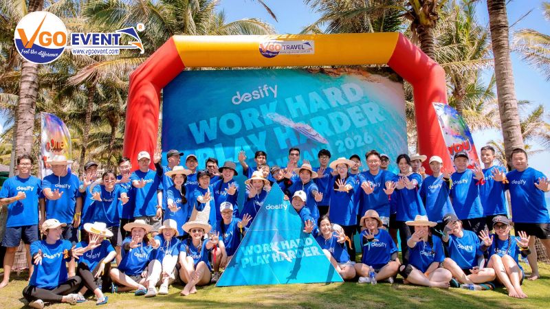 VGO tổ chức Teambuilding cùng đoàn Desify