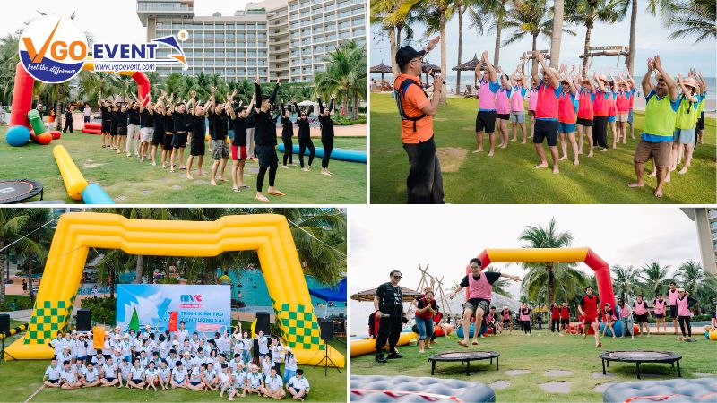VGOEvent tổ chức Teambuilding tại Hồ Tràm cho các doanh nghiệp
