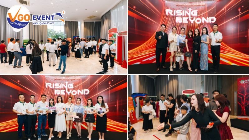 Khu vực check-in nổi bật tại buổi Hội nghị