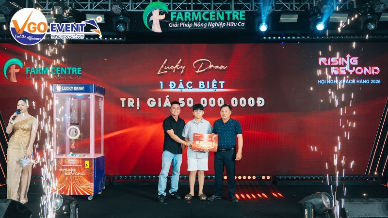 Nhiều phần quà giá trị trong Lucky Draw