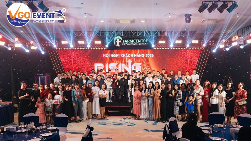 Không gian buổi Hội nghị Khách hàng mà VGO tổ chức