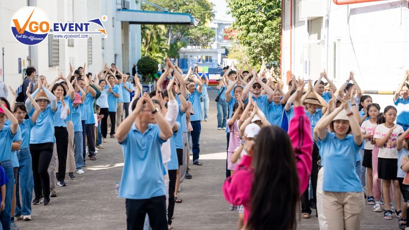 VGO xây dựng kịch bản family day đầy đủ từ khai mạc đến tổng kết