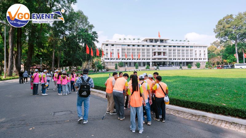 VGOEvent tổ chức Team Building Amazing Race tại TPHCM cùng đoàn Campuchia