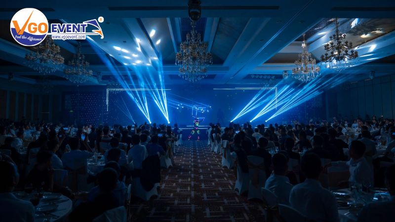 Hệ thống sân khấu, âm thanh và ánh sáng được VGO đầu tư chỉn chu