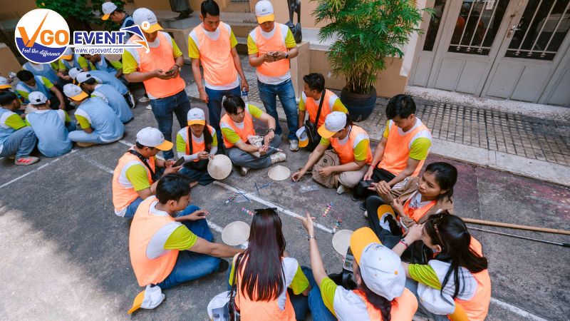 Thử thách sáng tạo trong Teambuilding cuộc đua kỳ thú