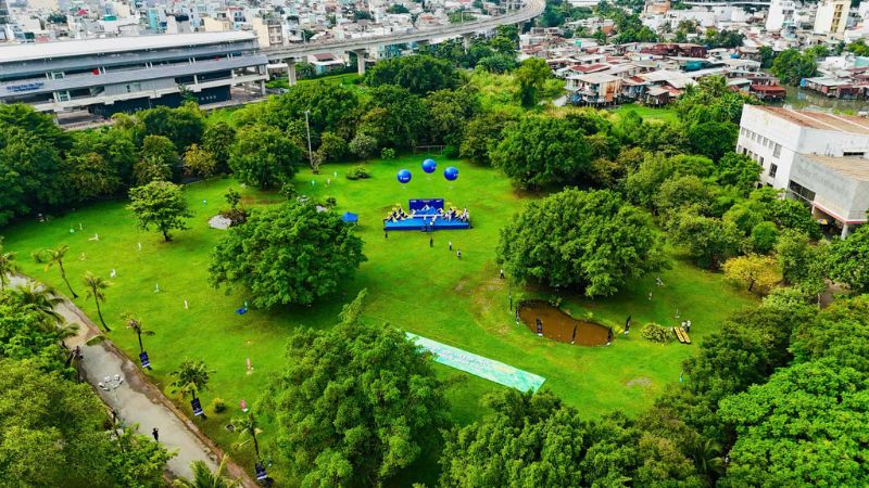 Văn Thánh là khu du lịch tổ chức Ngày hội gia đình
