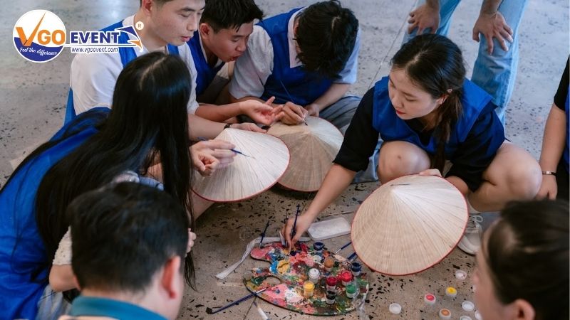 Workshop vẽ nón lá